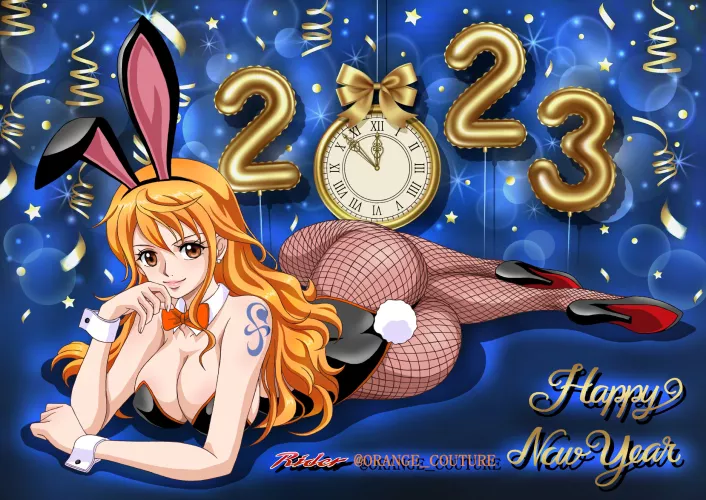 Happy New Year everyone (Orange_Couture)