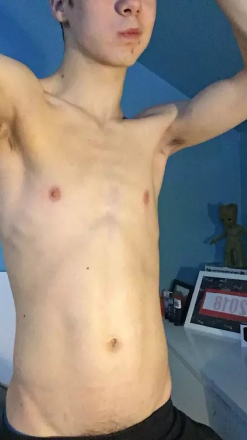 hi I'm baack 18 twink bod