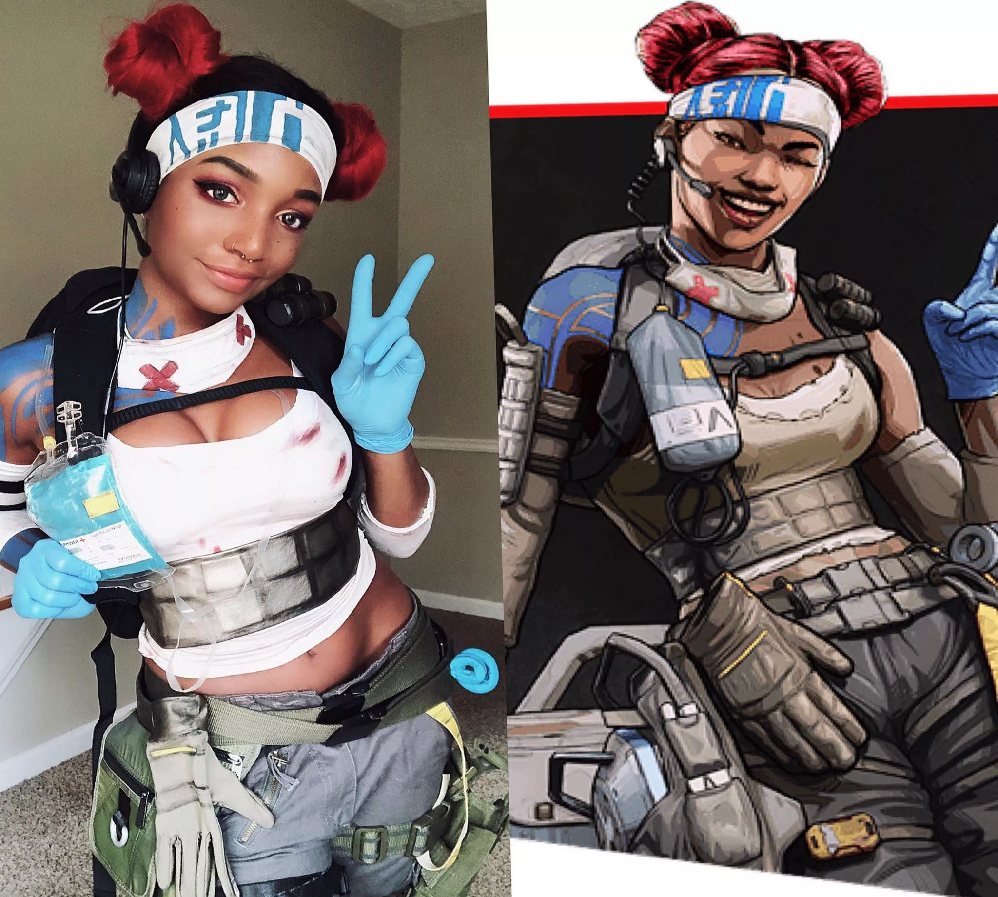 Lifeline Cosplay by Kay Bear