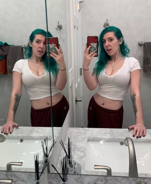 Little white crop top