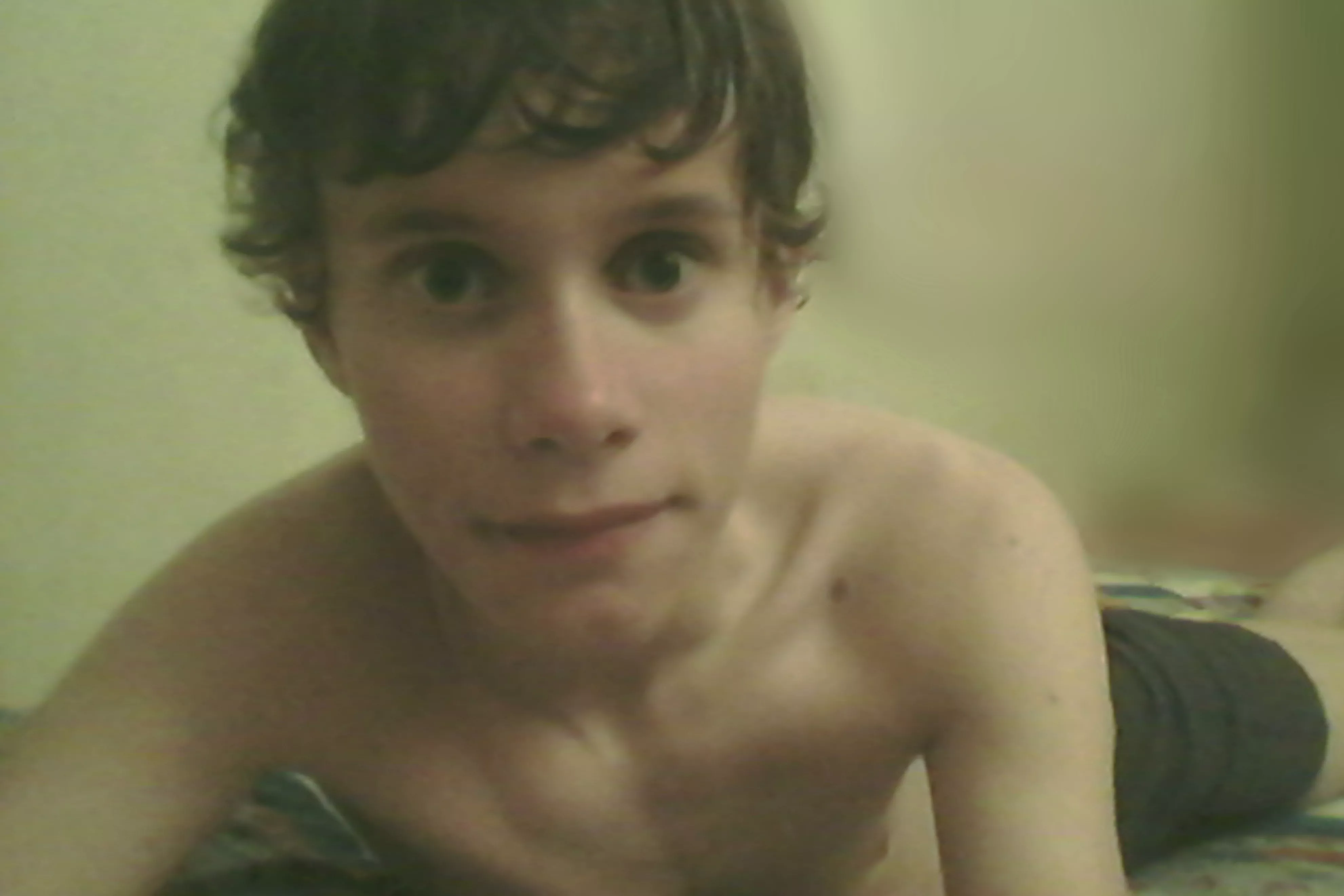 me at 19 taking low effort new year's first pic !