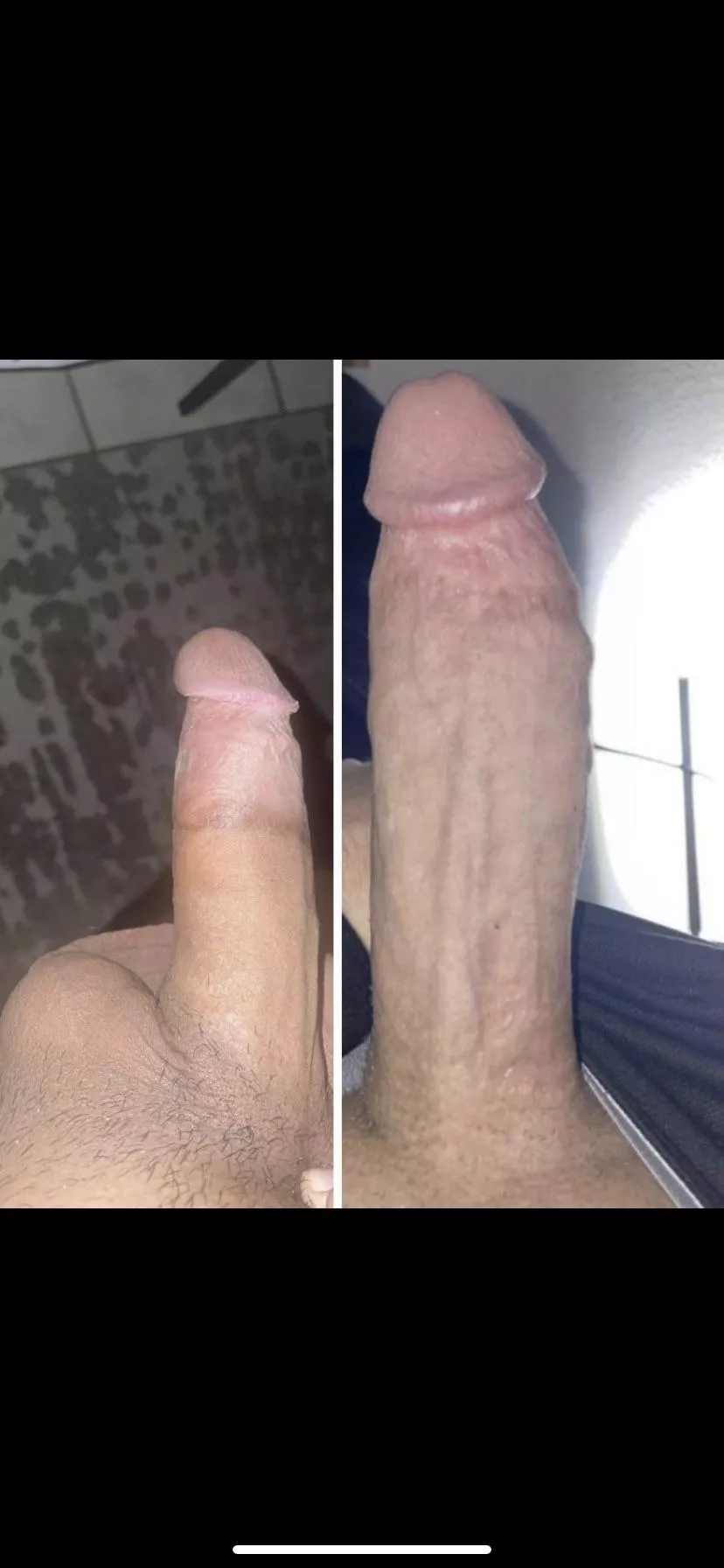 Me next to a small loser, if your smaller you have to make me cum all cucks are welcome