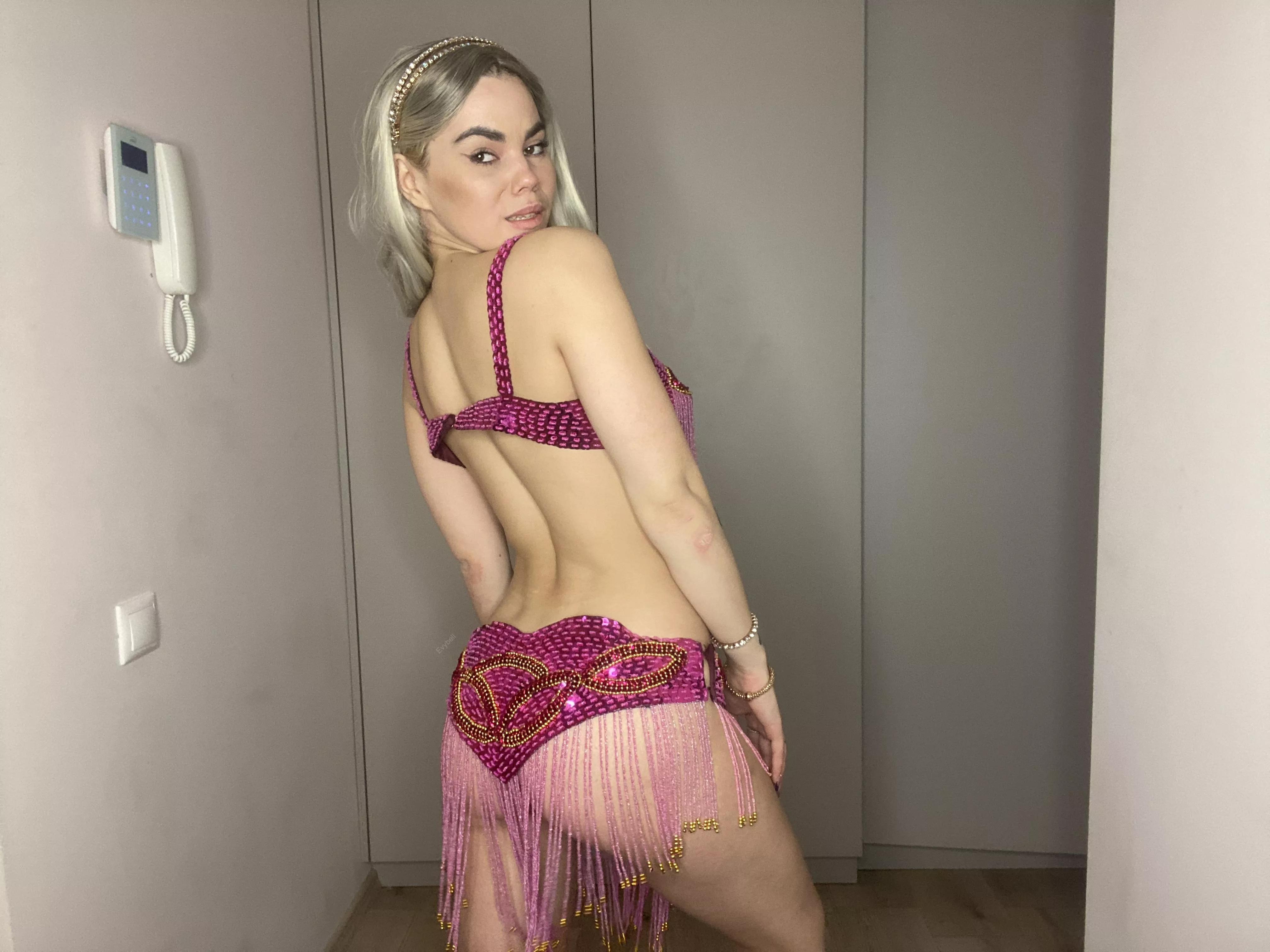 My ass little but it can jiggle.