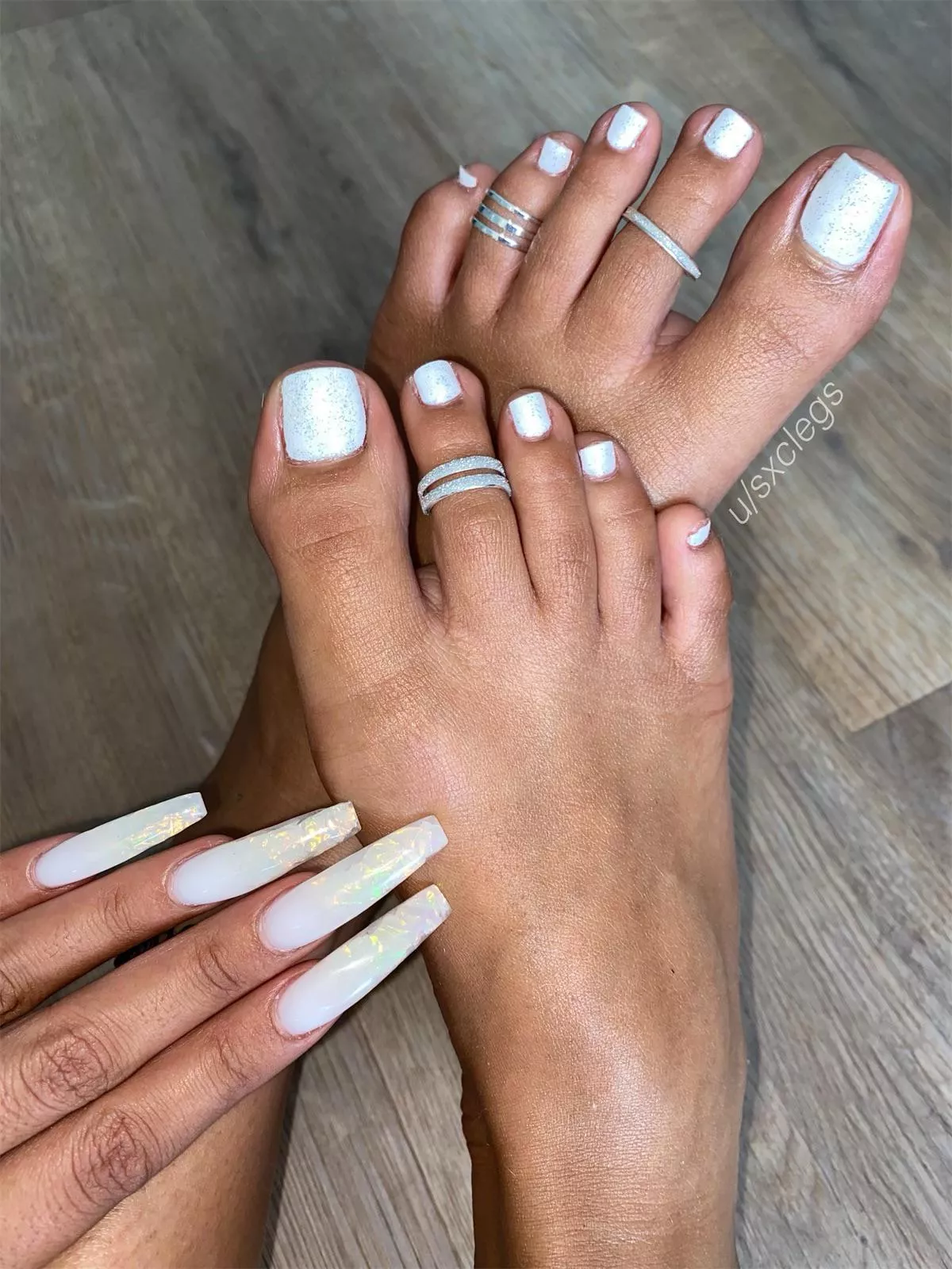 My bedazzled toes belong in your mouth