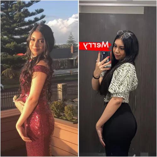 my gf. left August 2022 before meeting me. Right December 2022. We are together since September. See any differences 👀🤭