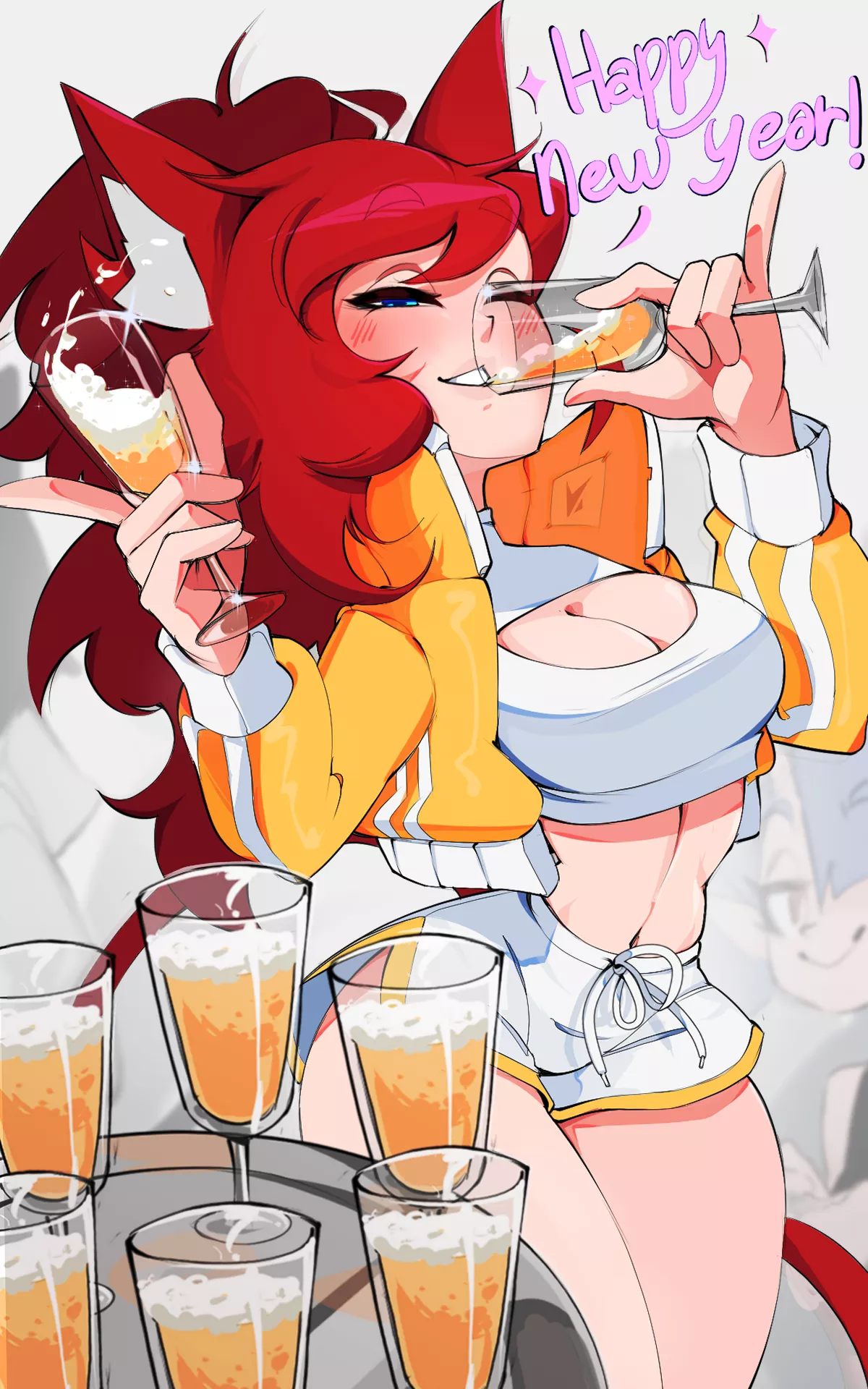 New year, new drawing, cheers!