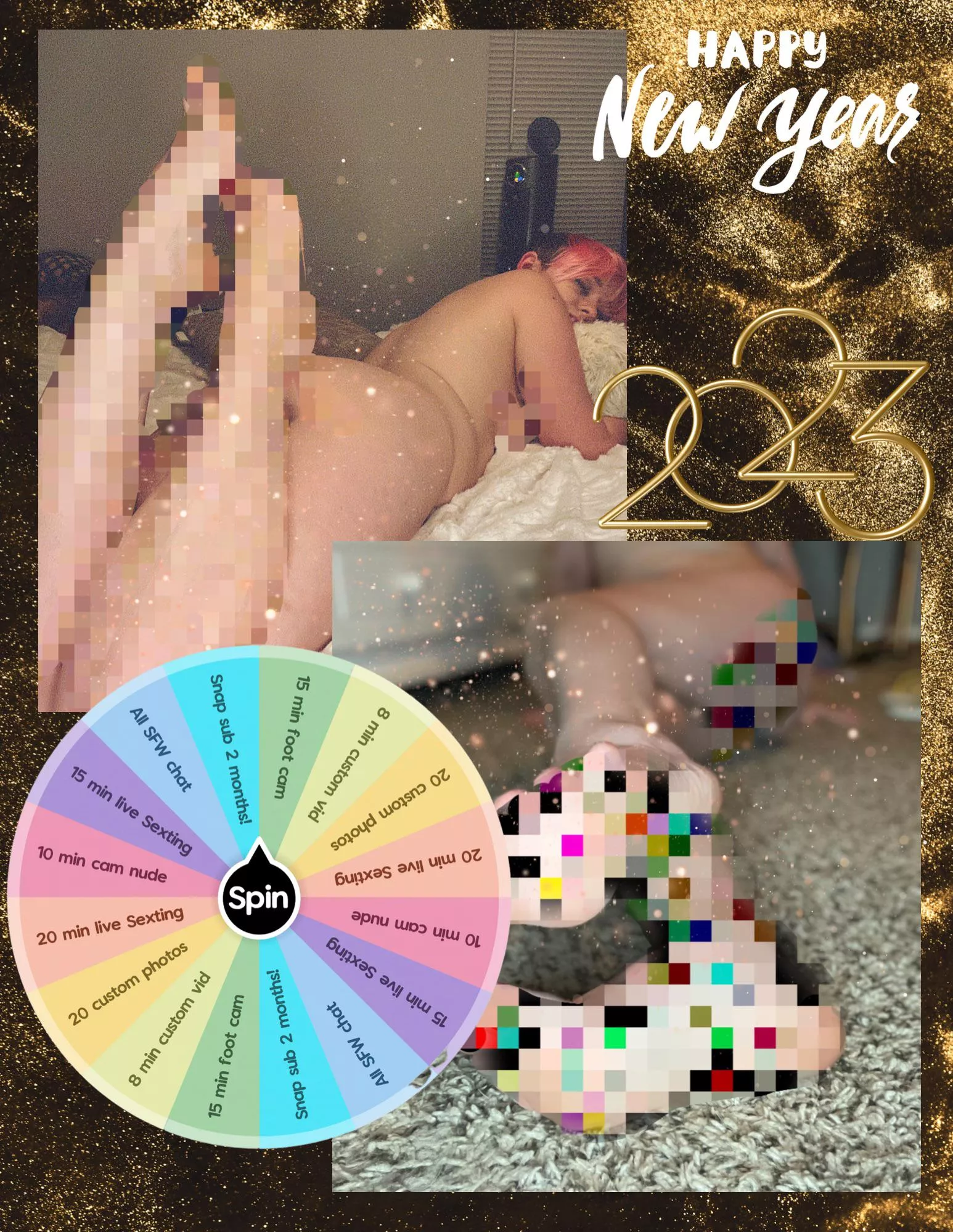 🎉New Year New Offers🎉 Now offering Beta Safe insta Story! $25 wheel deal here to stay due to popular demand! And much much more to cum! Menu pinned on my Profile[selling] [kik] pixiechick1996 [snap] texastink1996