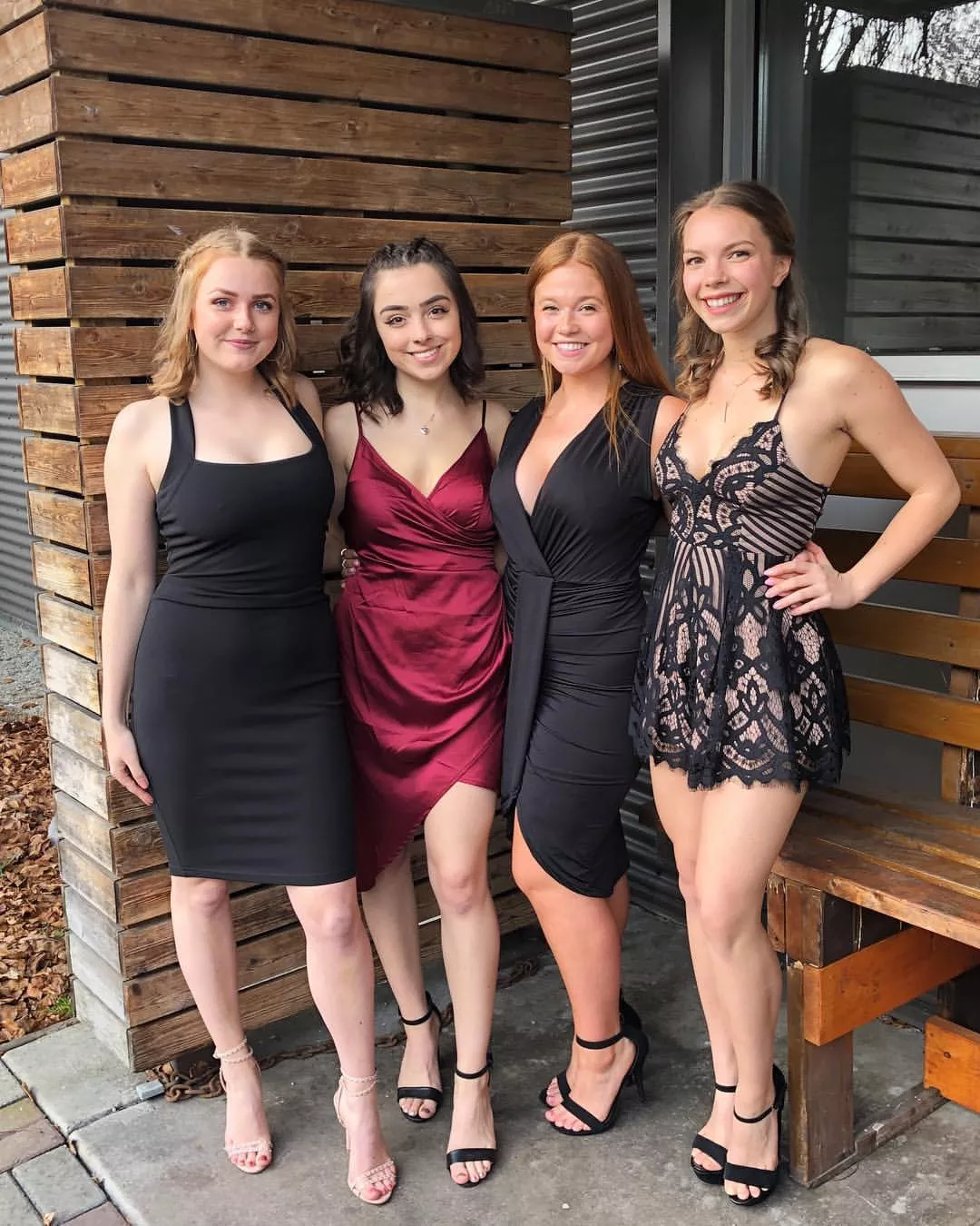 Party Dresses and Heels