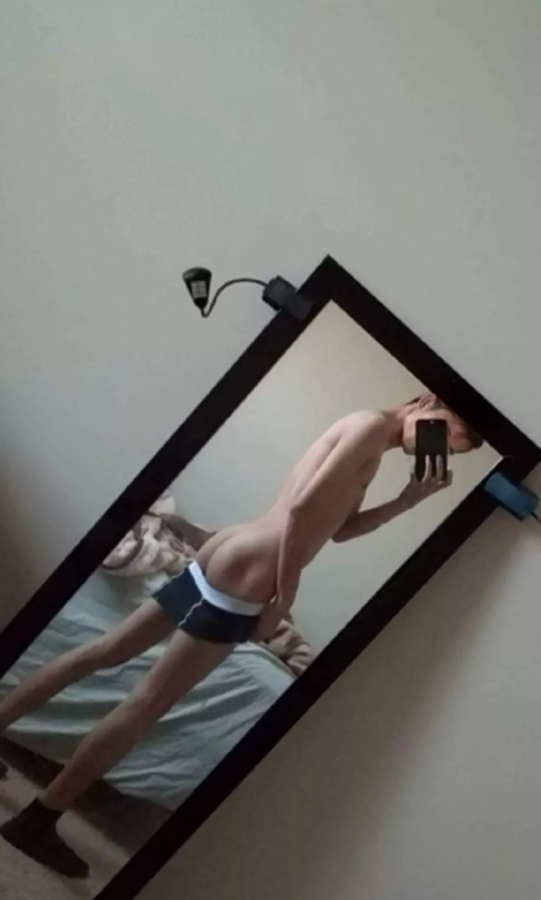 promise to eat my ass before pulling my undies all the way down