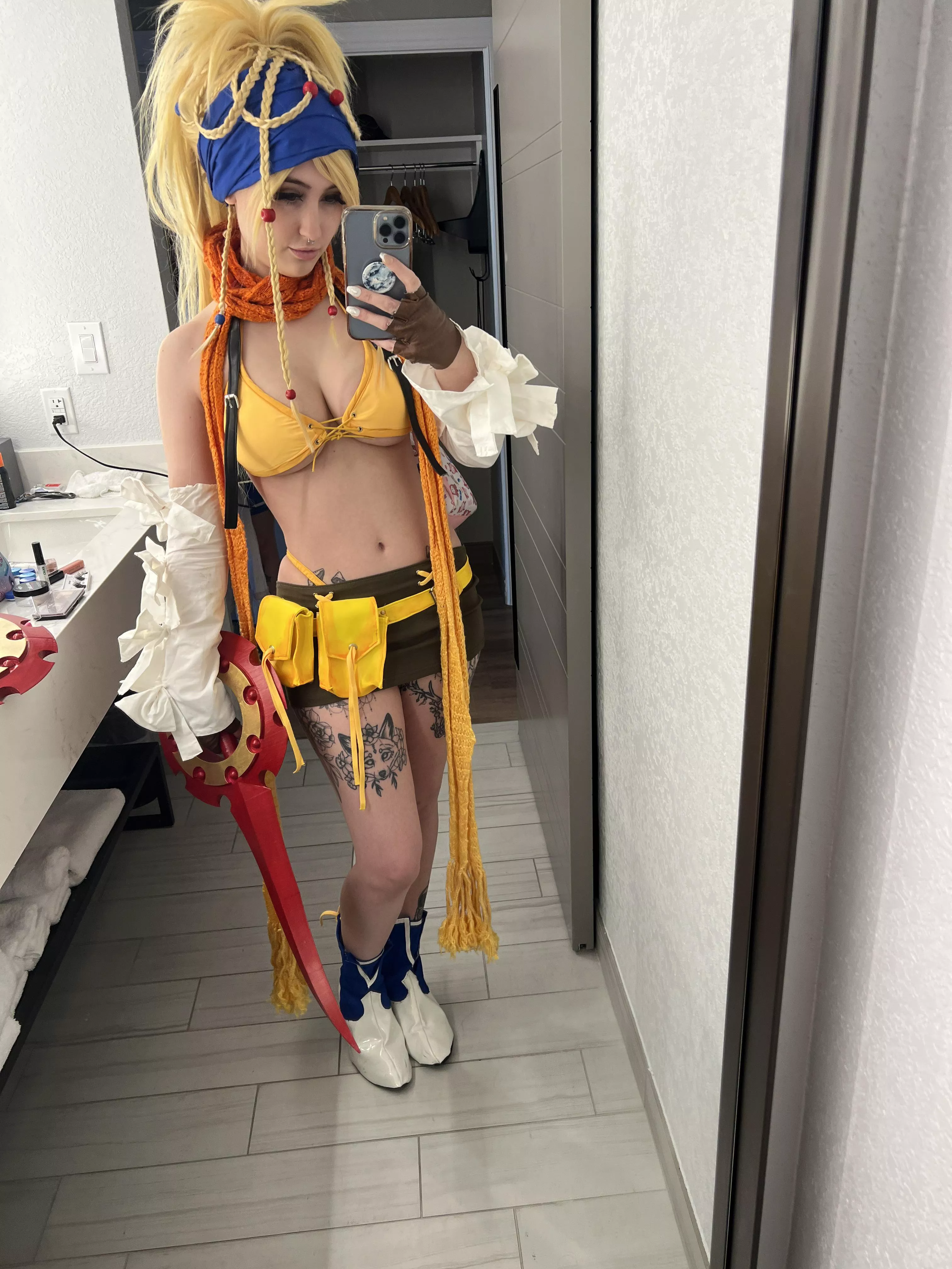 Rikku is best girl by Gillian Foxglove