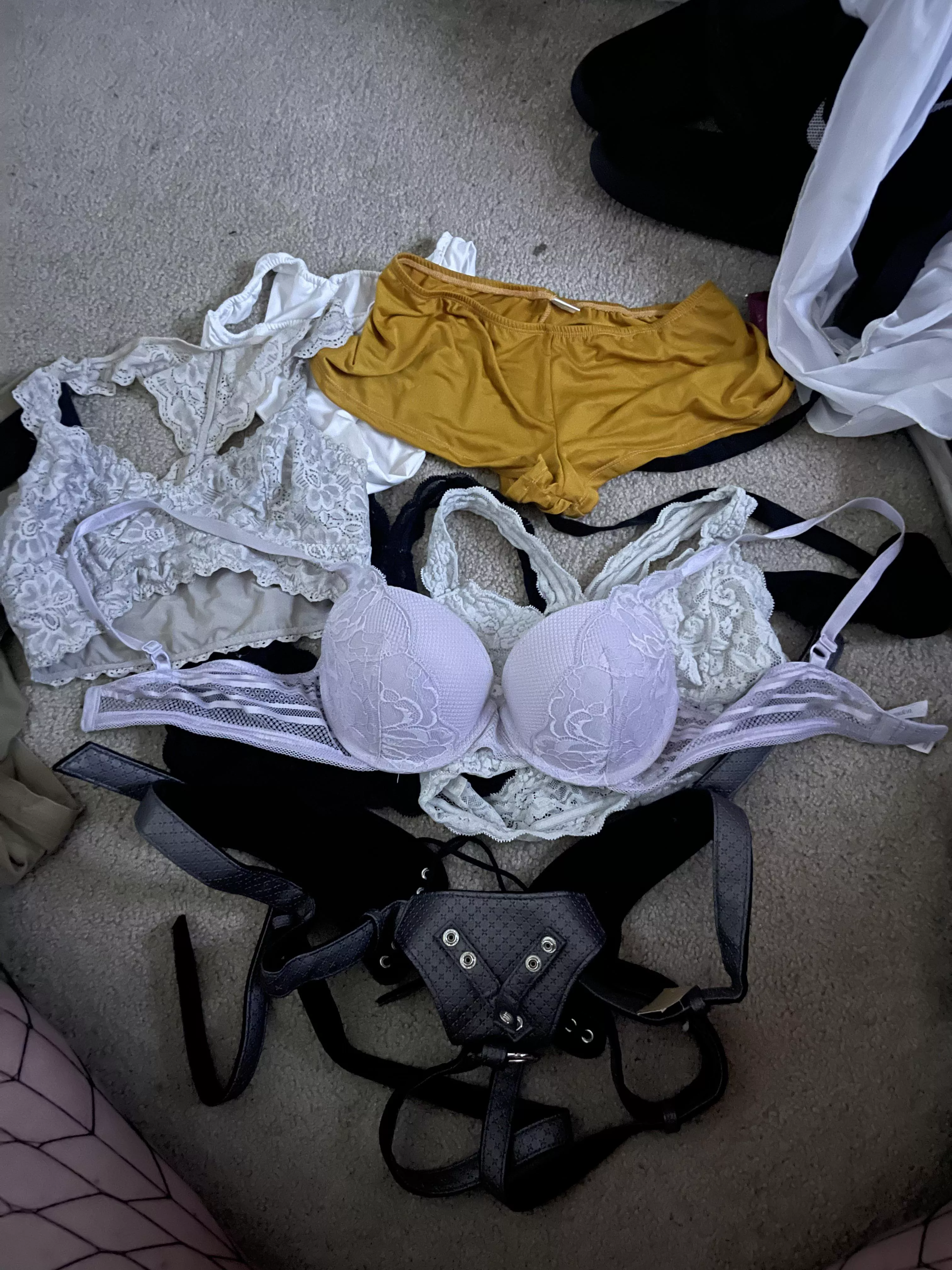 Roommates bras and panties