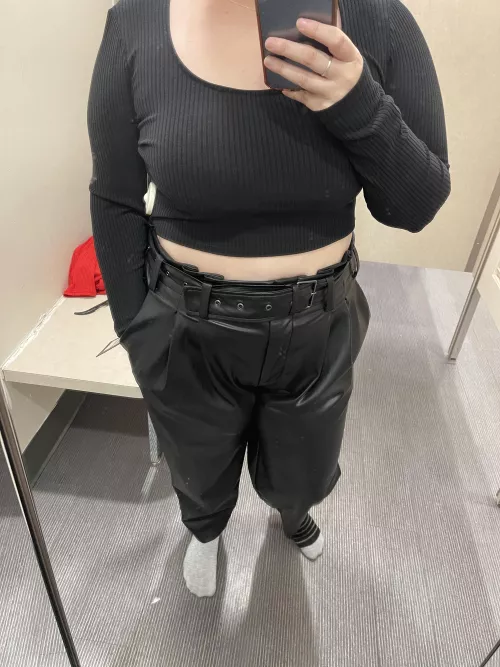 Tried this outfit on and fell in love with the punk look