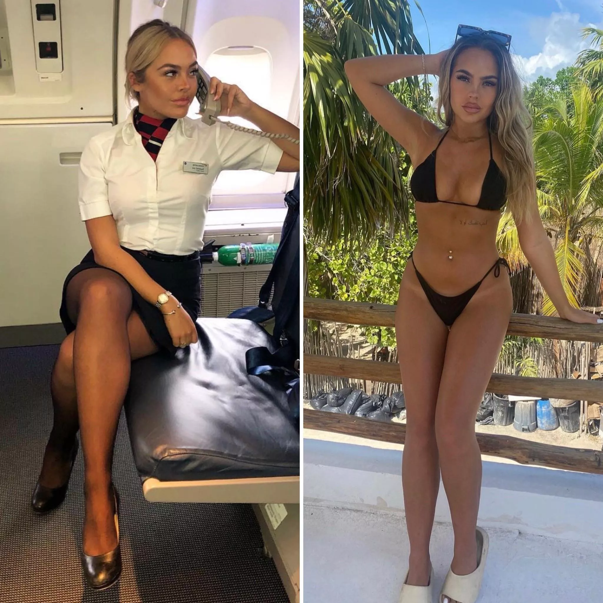 Uniforms and bikinis 🇬🇧