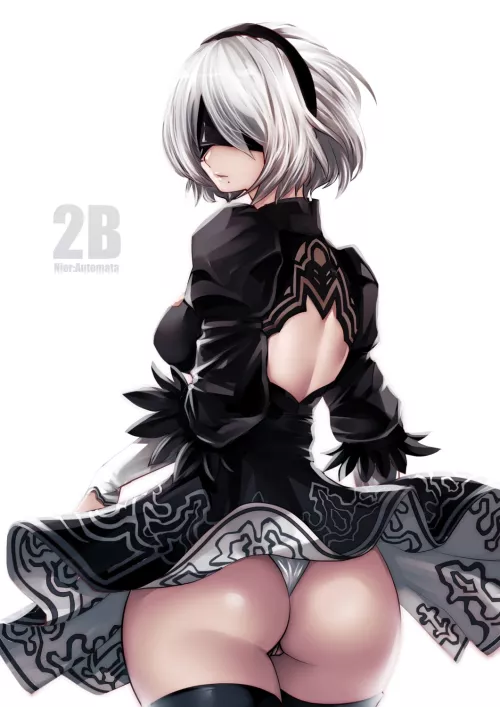 2B's heavenly butt (souryuu)