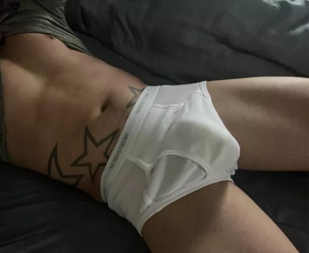 2nd day waking up in these Nordstrom tighty whities