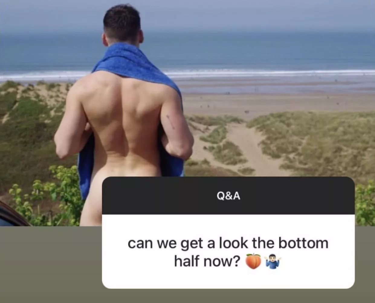 Aaron evans the traitors uk (wish someone could remove the box, he’s teasing)