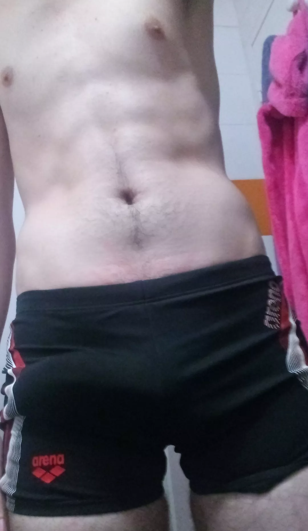 Always been embarrassed at swimming pool