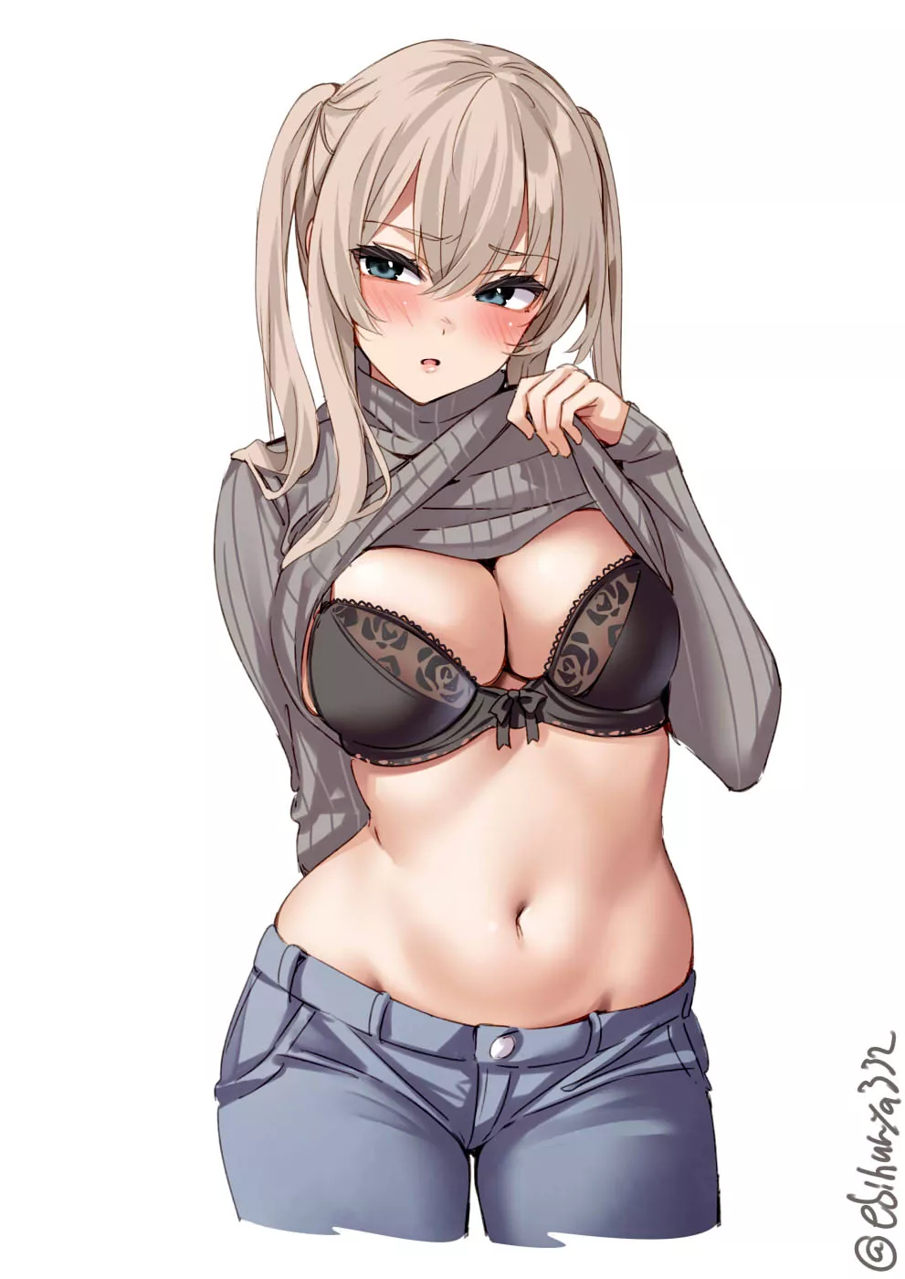 Black bra [Kantai Collection]