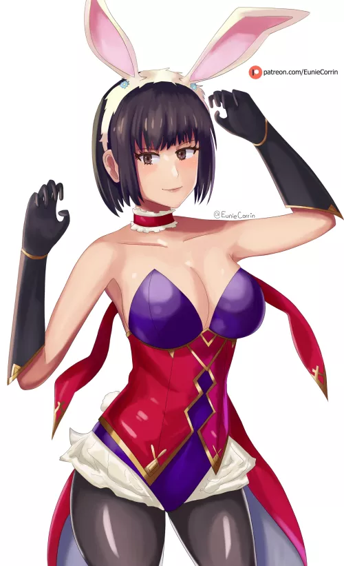 Bunny Olwen, Happy 2023!! (@EunieCorrin) +nsfw version on patreon