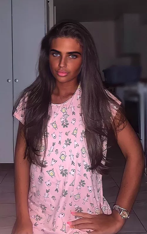 Chav Ina is ready for bed