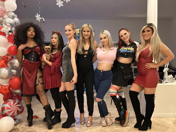 Cute Pic From My Holiday Party! Cheers Friends!