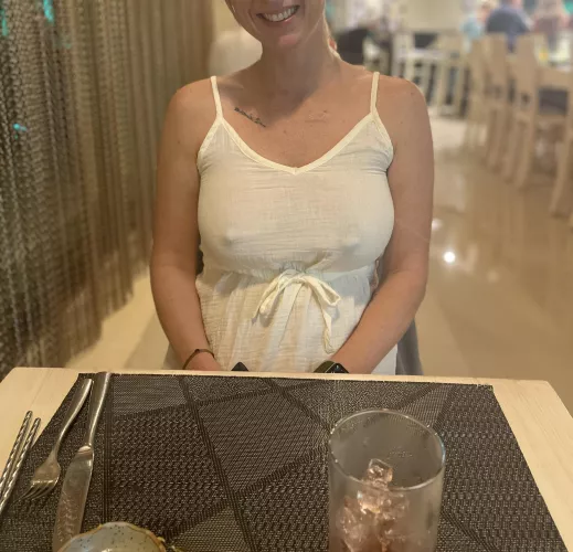 Dinner was quite cold, made for quite a show! 🤷‍♀️