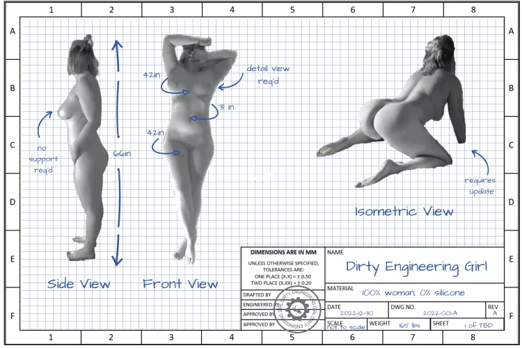 [F] I've Been Designing Too Much Hardware Lately - My Latest Design: Me, DirtyEngineeringGirl