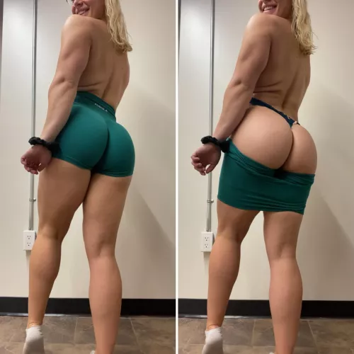 [f] who wants to join me in the change room after our workout?!