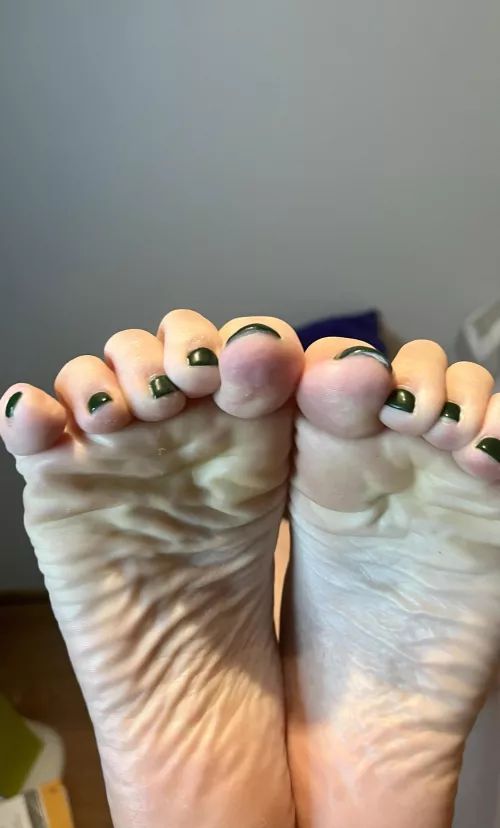 Fresh out of shower!