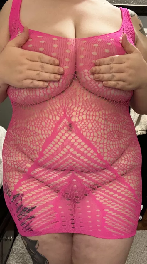 Full body fishnets are so much more satisfying to rip off.