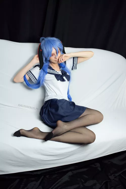 Ganyu cosplay [genshin impact] schoolgirl ver (kalisiaeros)