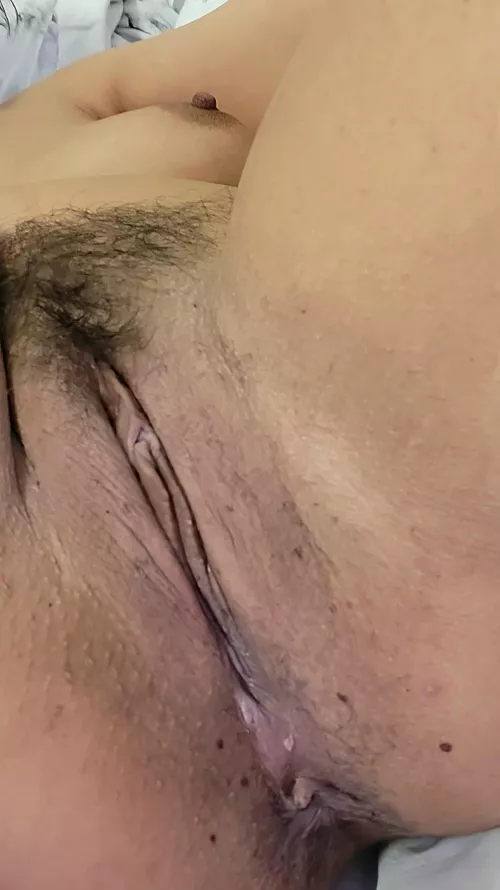hairy and close