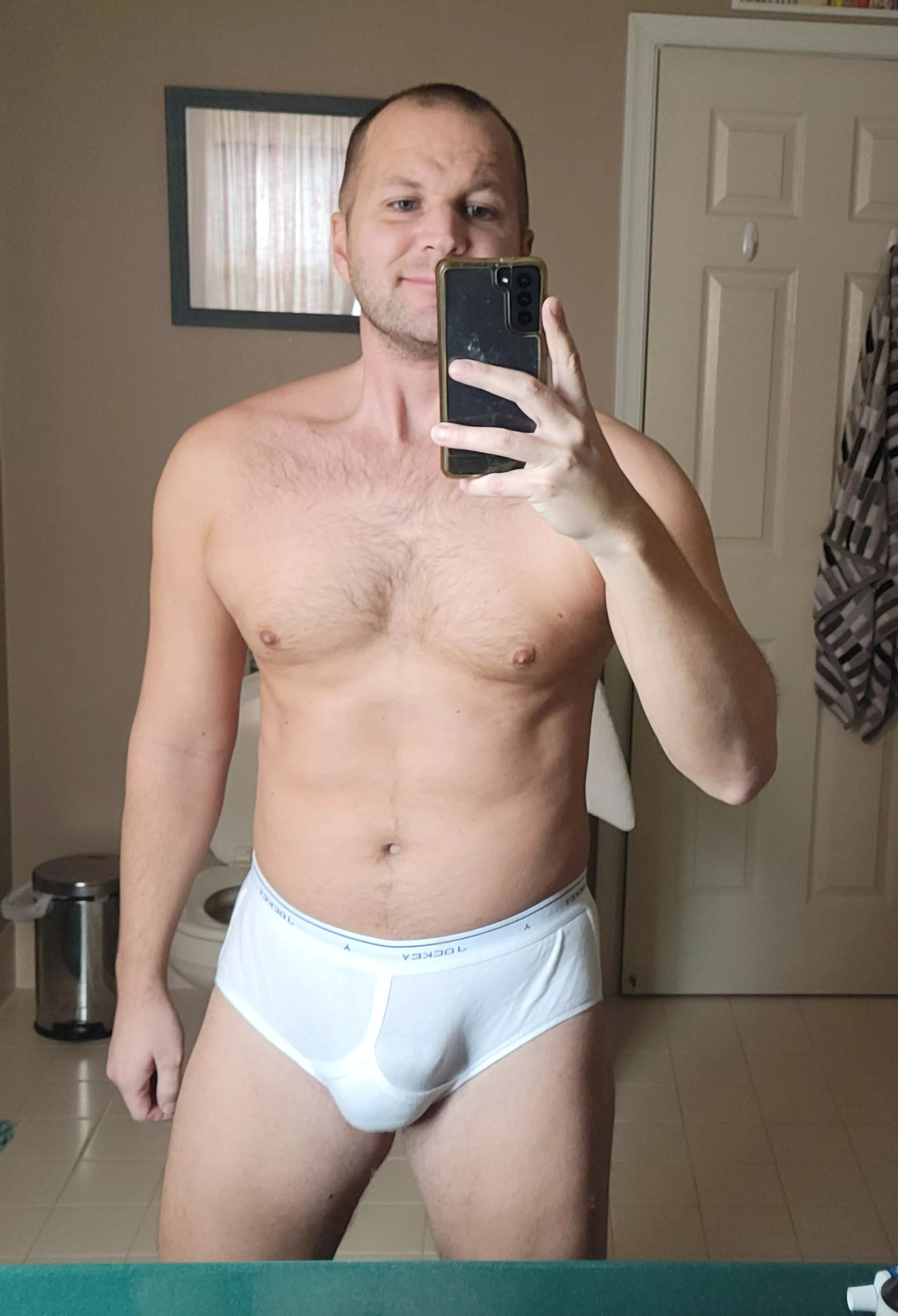haven't worn jockey dad briefs in awhile [36]