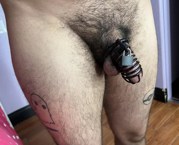 He’s gonna stay locked all year ;)