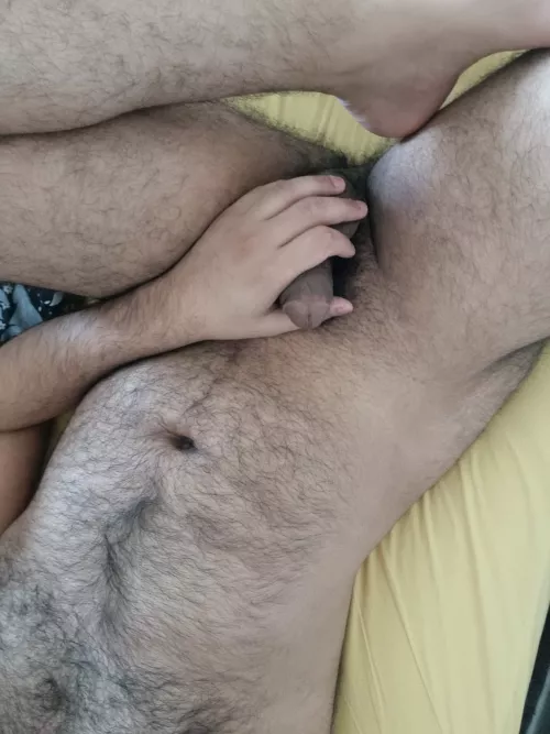 Hope I'm hairy enough for you...come rub my soft fur