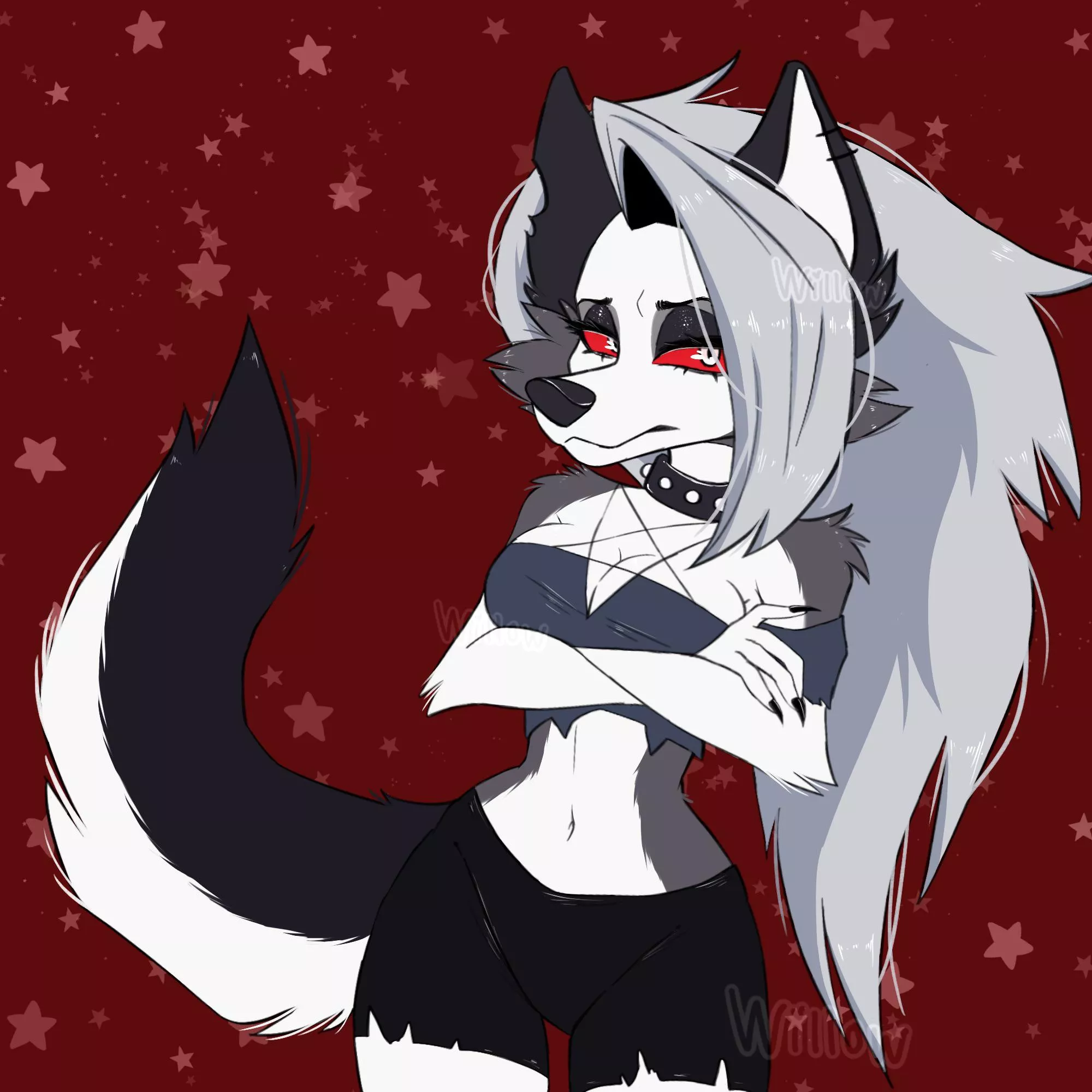 i drew loona :p (@willowoshiba on instagram)