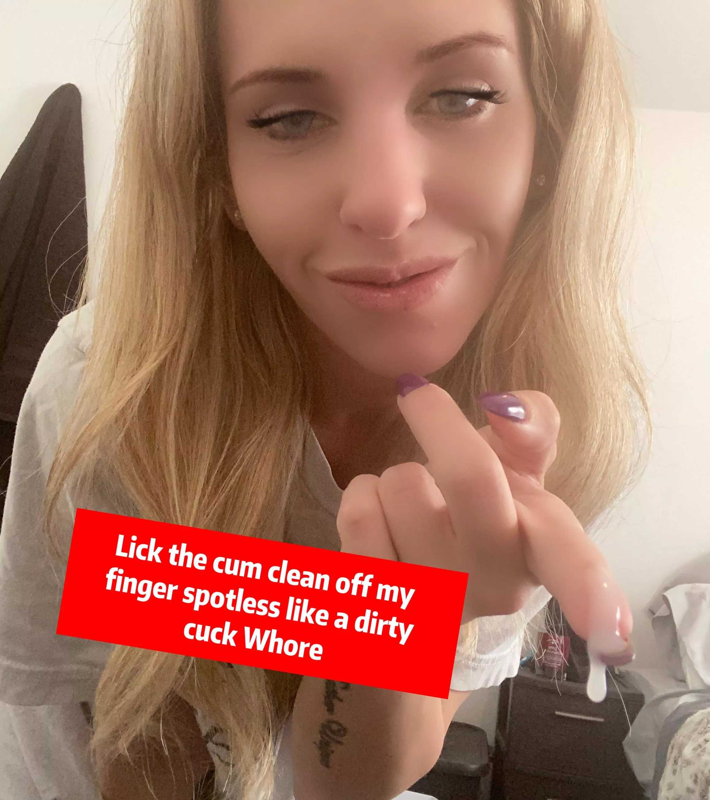 I know you have been craving it all day long cucky!