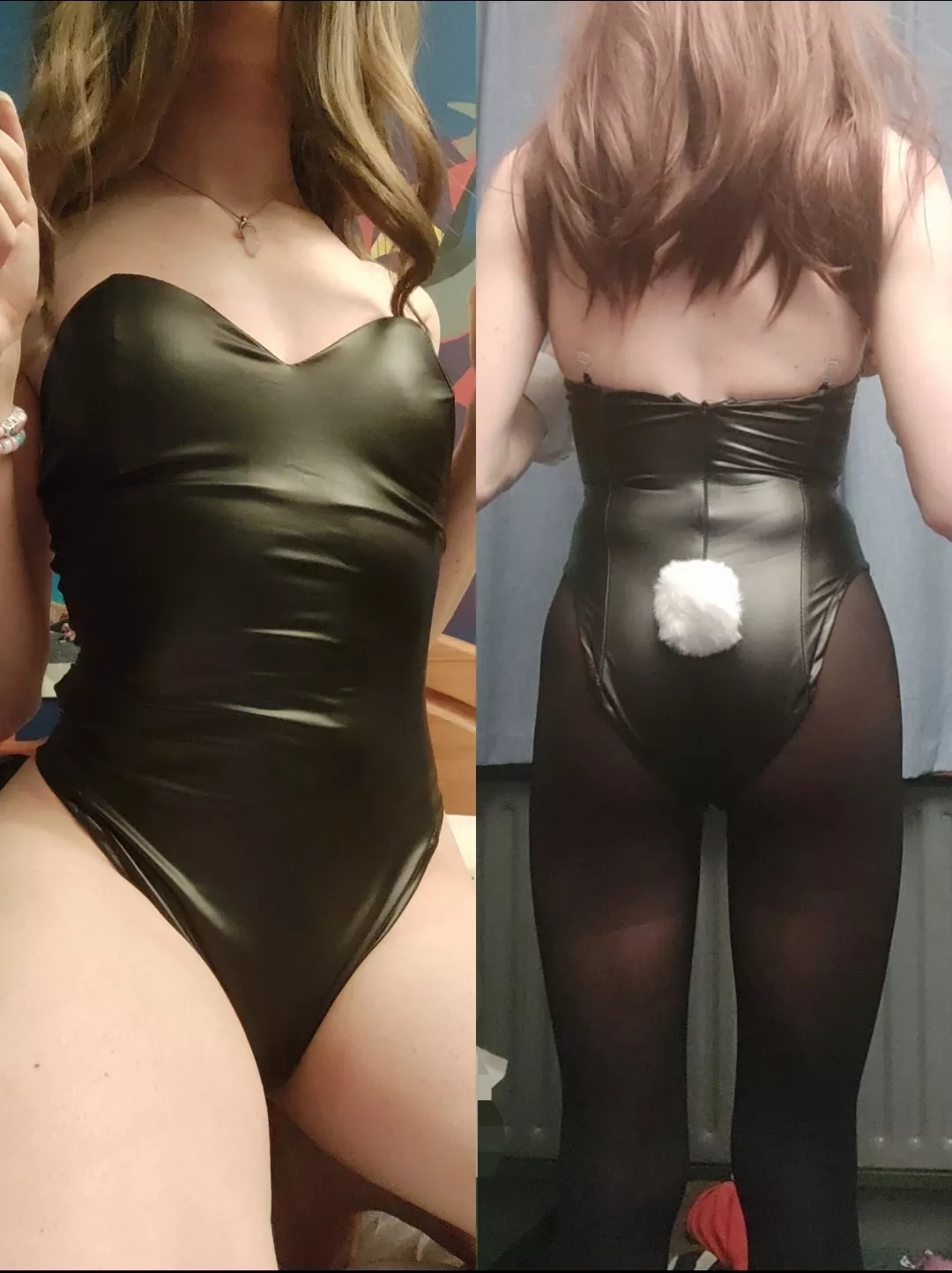 I love showing my curves off in a bunnysuit!