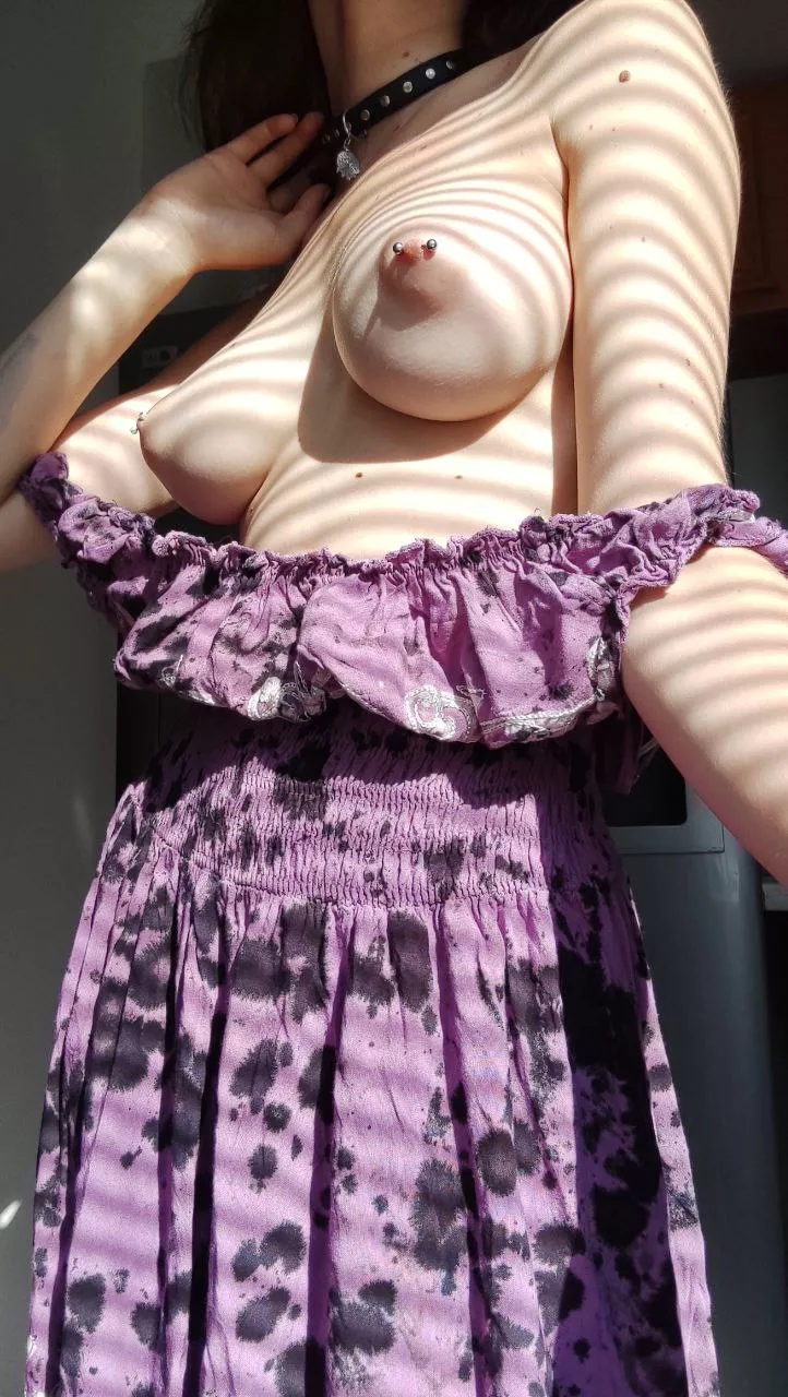 I love this dress because you can fuck in it without taking it off