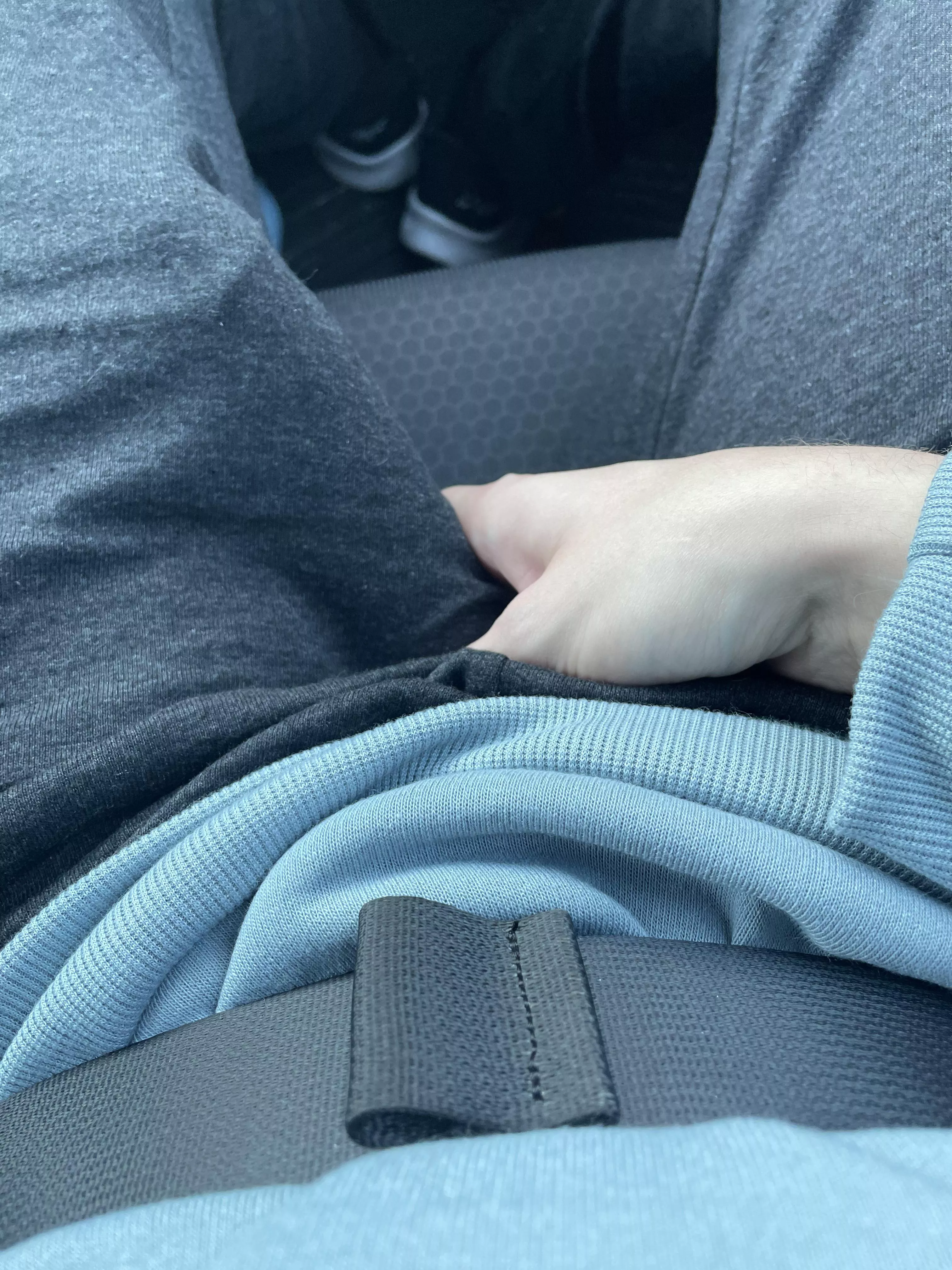 I should prob wear briefs when I’m out lol