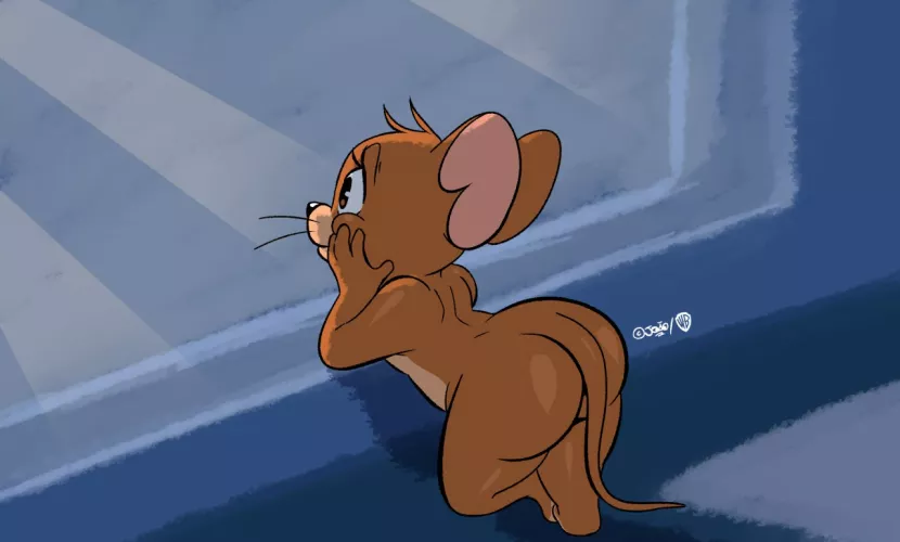 Jerry teasing that thicc ass (joaoppereira) [Tom and Jerry]