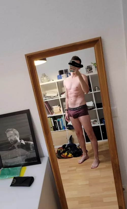 Just came home from the gym.