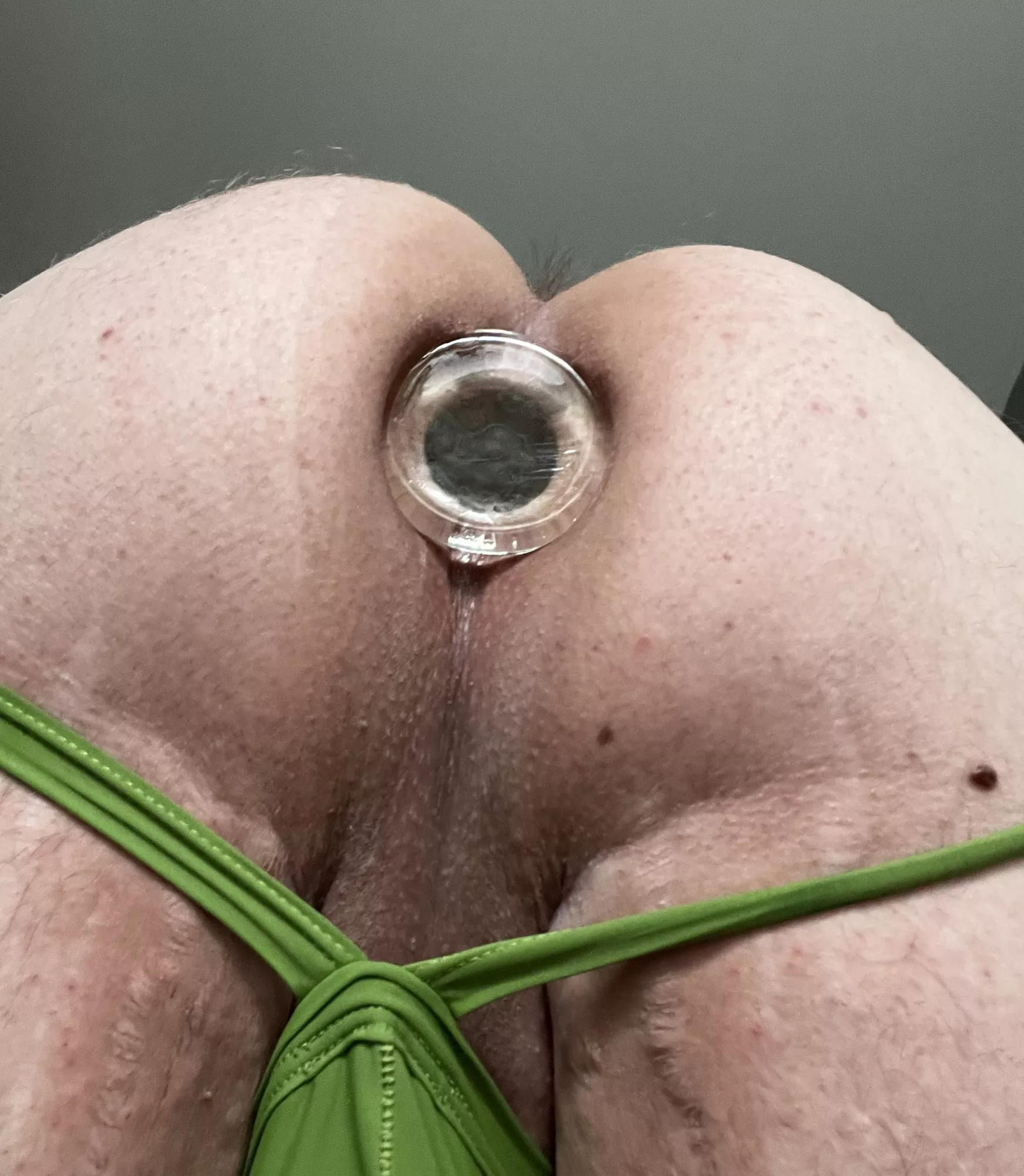 Keeping my bottom ready for something bigger …