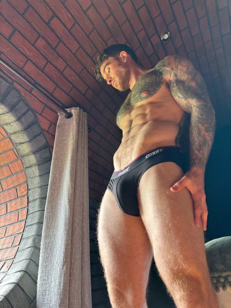 Looking up at it 🤪