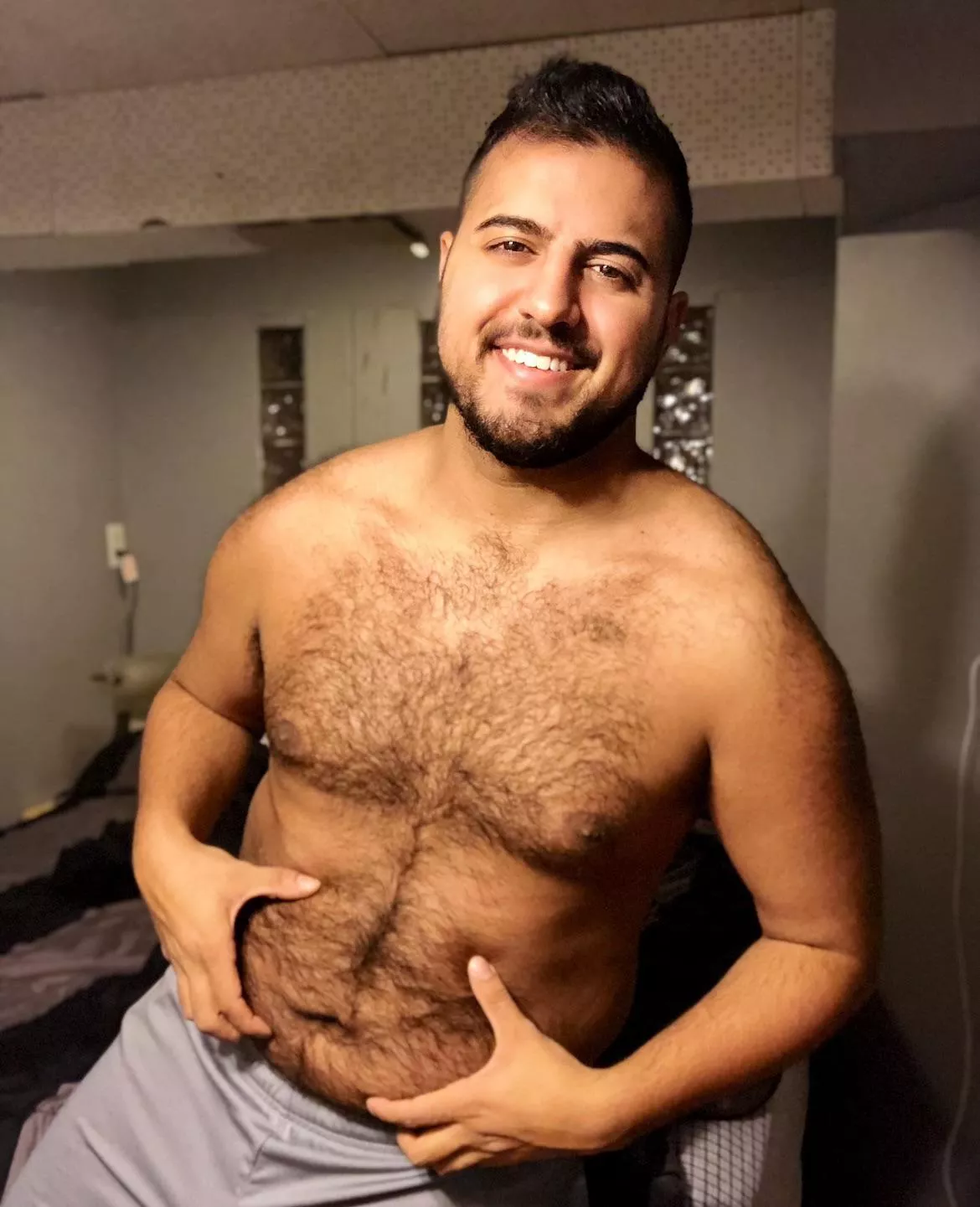 Love my chest hair (and belly)
