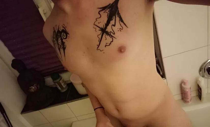 (m) i love my tattoos i hope you do too 🥰😚
