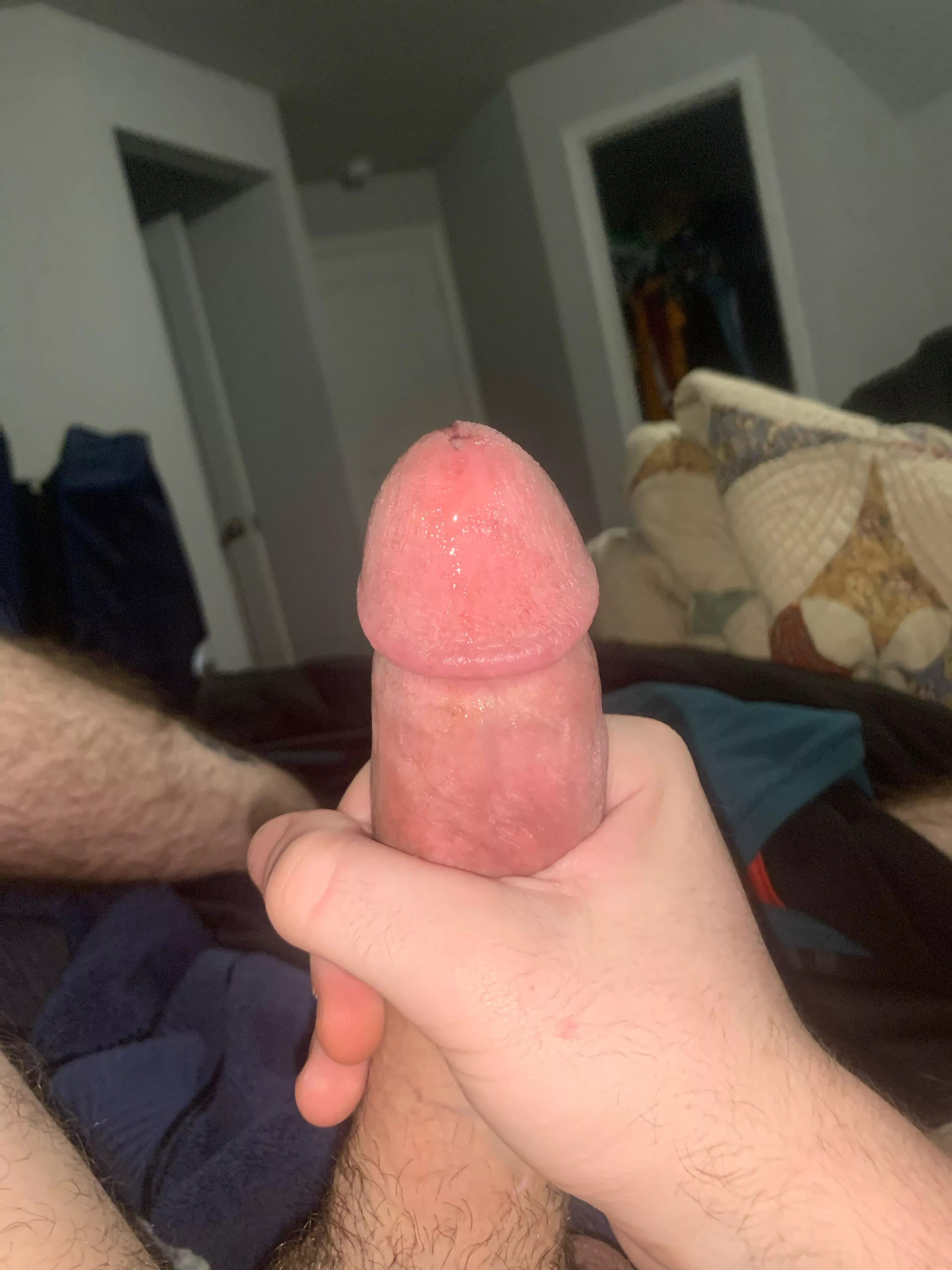 M22 Who wants my precum? You or your wife?