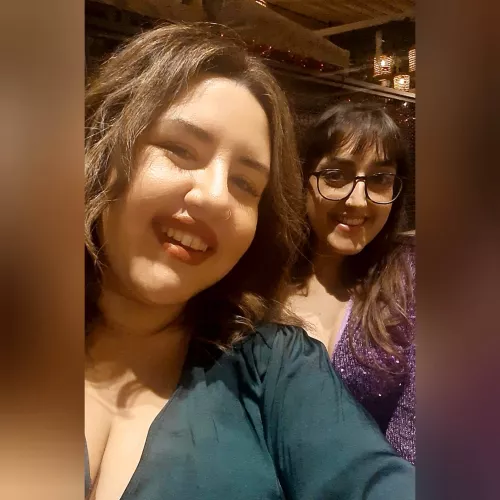 Me and my bestie in the New years party, thoughts?