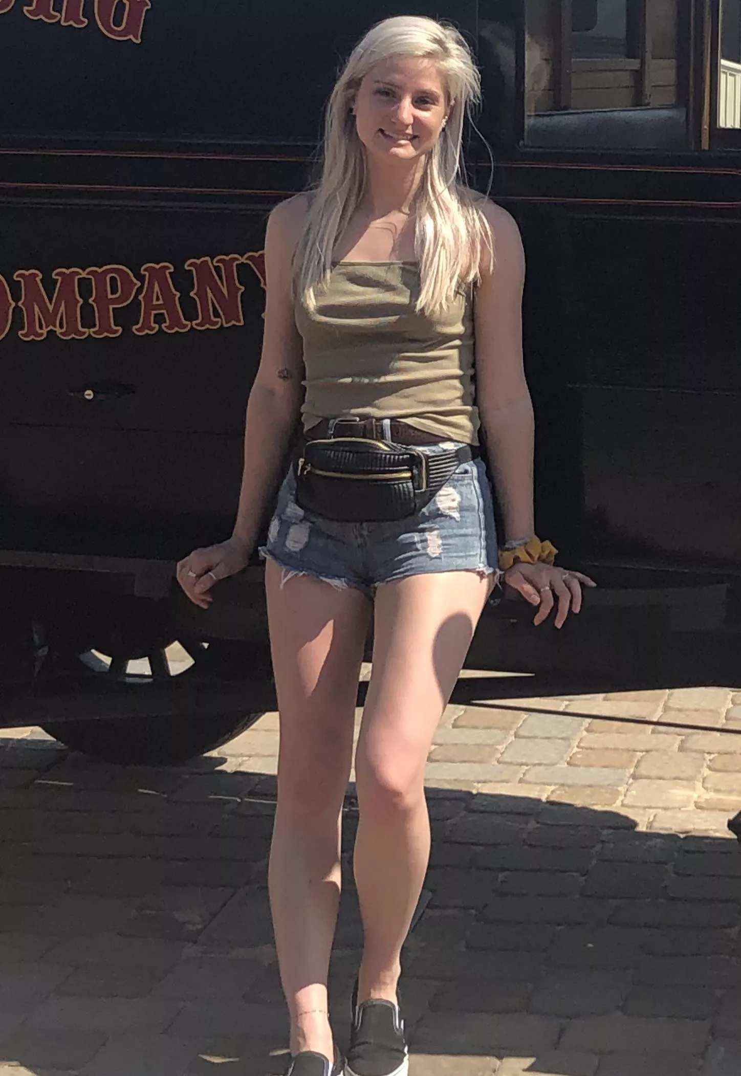 My fav pair of jean short shorts