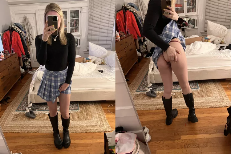 My standard first date outfit, would you appreciate my surprise?